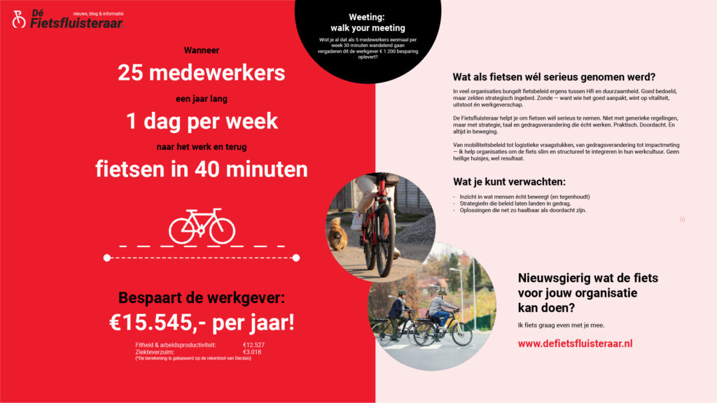 Fysieke en mentale fitheid 25 medewerkers