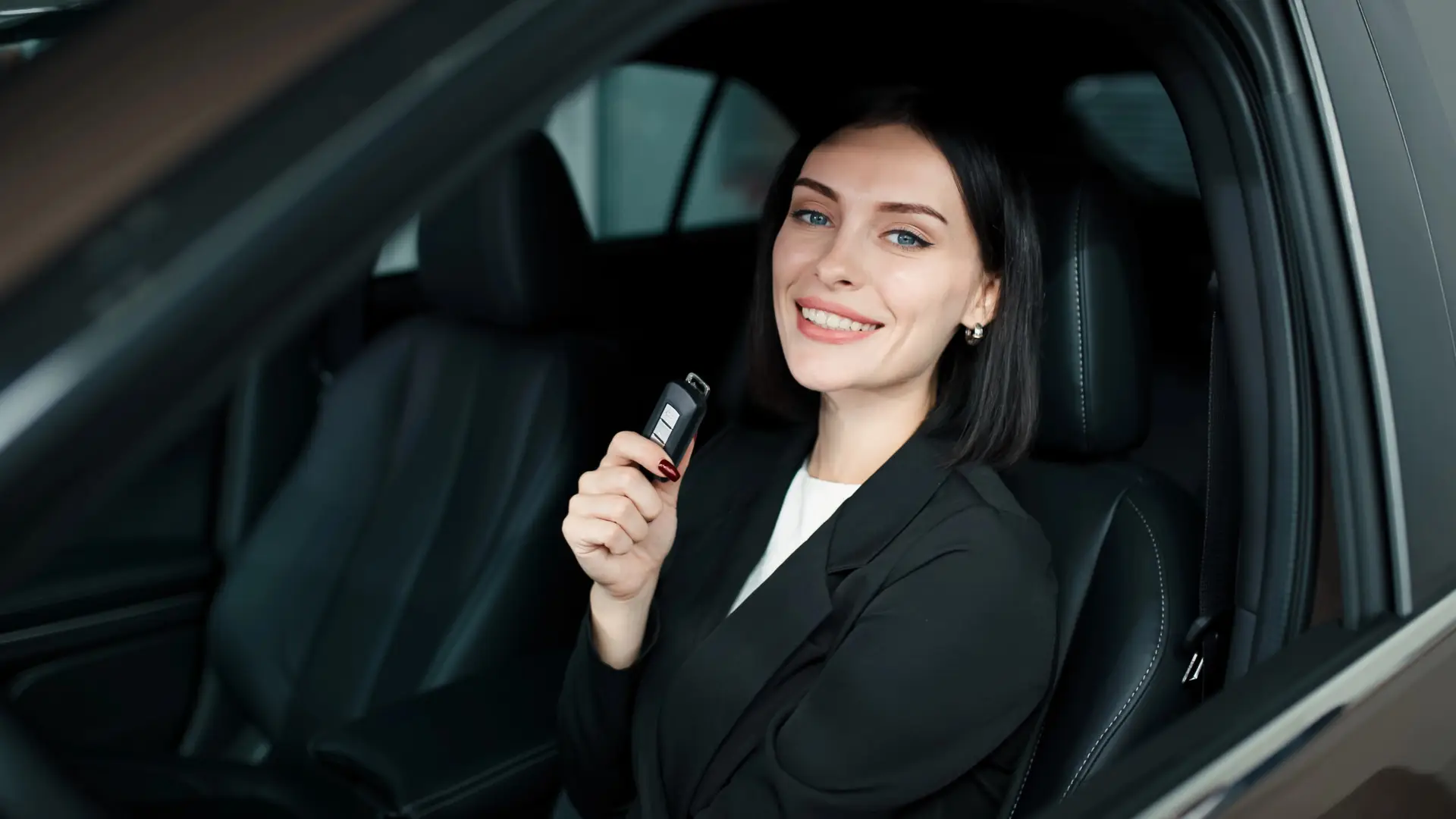 Leaseauto vrouwelijke berijder